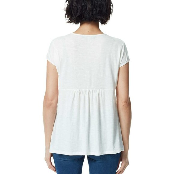 NWT Gloria Vanderbilt Women's Embroidered Relaxed Fit Tee Tunic Top - Picture 7 of 9